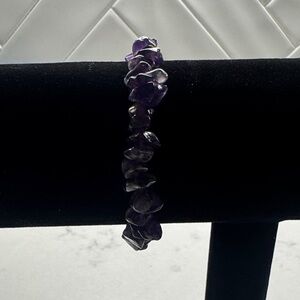 Purple Gemstone Bracelet